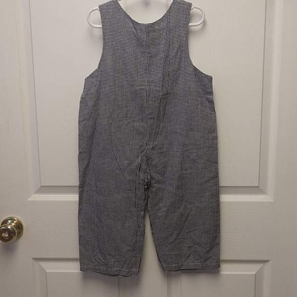 NWT Heavenly Kids Gingham Romper 4T - Picture 2 of 4